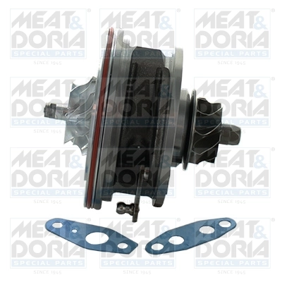 Core assembly, turbocharger